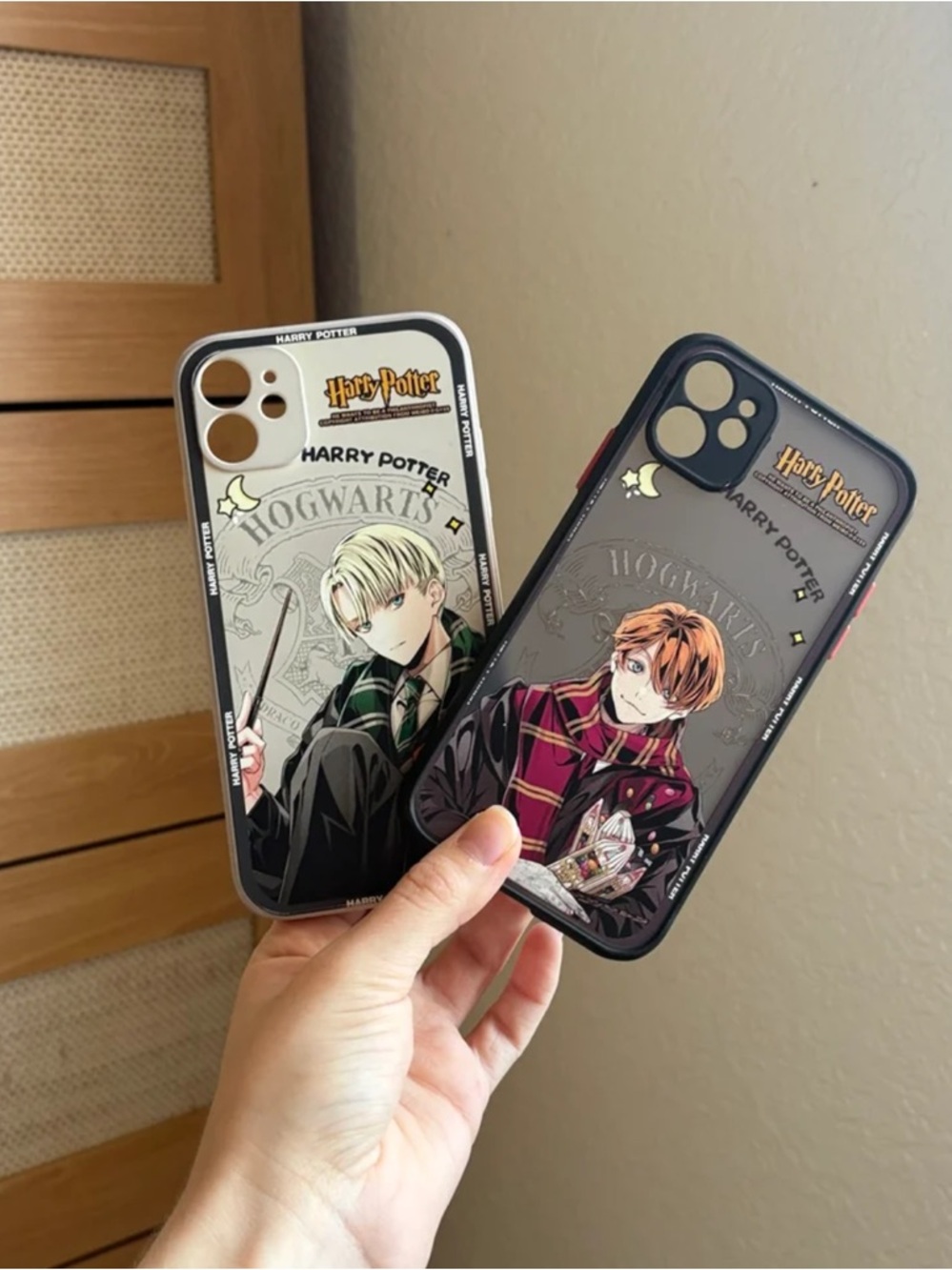 Harry Potter; Draco Malfoy , Ron Weasley  Illustration iPhone 11 Cases